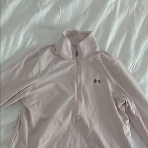 Under Armour Light Pink Quarter-Zip Top
